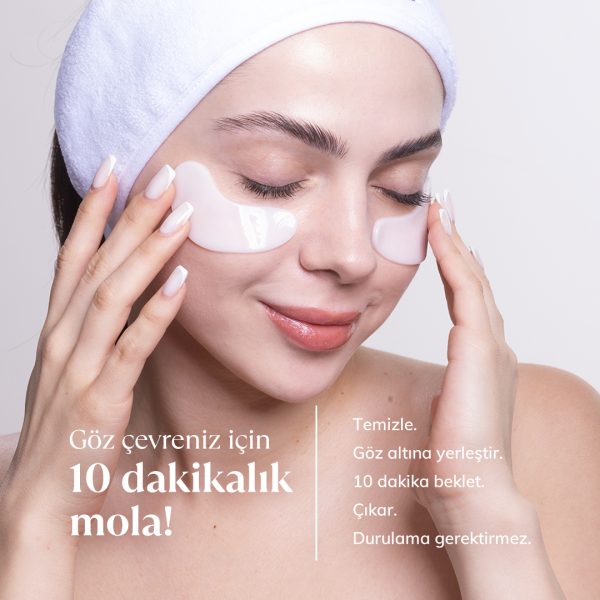 Nemlendirici ve Onarıcı Kolajen Dörtlü Göz Maskesi